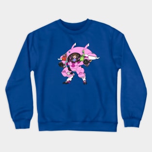 Umaru - Gremlin D.Va Mecha Mashup! Crewneck Sweatshirt